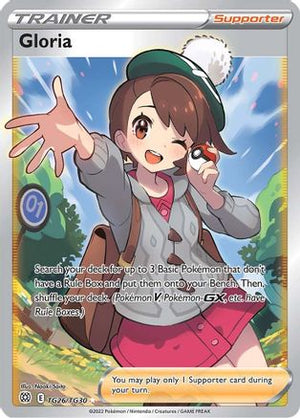 Gloria TG26/30 - Brilliant Stars Trainer Gallery Holofoil - Poke-Collect