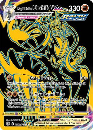 Rapid Strike Urshifu VMAX TG30/30 - Brilliant Stars Trainer Gallery Holofoil - Poke-Collect
