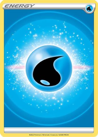 Water Energy (2022 Unnumbered) - SWSH09 Brilliant Stars Reverse Holofoil - Poke-Collect