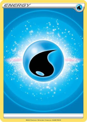 Water Energy (2022 Unnumbered) - SWSH09 Brilliant Stars Reverse Holofoil - Poke-Collect