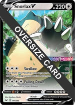 Snorlax V - 141/202 141 - Jumbo Cards Holofoil - Poke-Collect