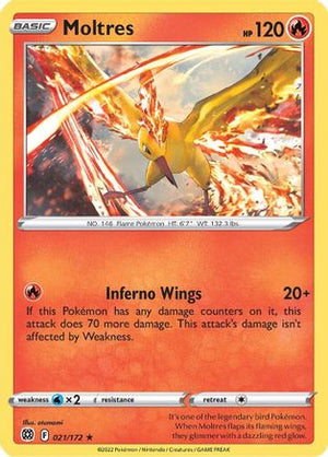 Moltres - 021/172 21 - Deck Exclusives - Poke-Collect