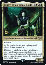 Winter, Misanthropic Guide (PRE-240) - Duskmourn: House of Horror Promos Foil - Poke-Collect