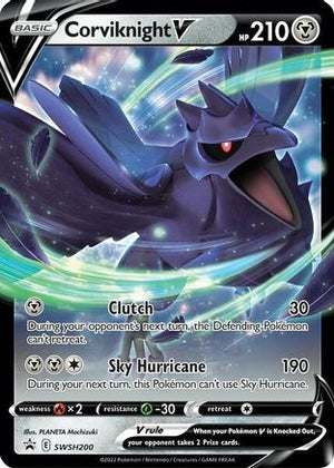 Corviknight V SWSH200/307 - SWSH Black Star Promos Holofoil