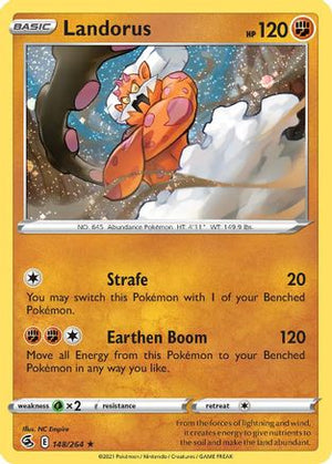 Landorus - 148/264 (Cosmos Holo) 148 - Blister Exclusives Holofoil - Poke-Collect