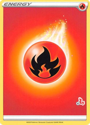 Fire Energy (#6 Cinderace Stamped) - Battle Academy 2022 - Poke-Collect