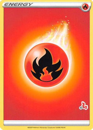 Fire Energy (#11 Cinderace Stamped) - Battle Academy 2022 - Poke-Collect