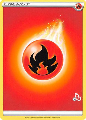 Fire Energy (#16 Cinderace Stamped) - Battle Academy 2022 - Poke-Collect