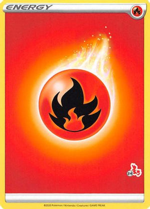 Fire Energy (#24 Cinderace Stamped) - Battle Academy 2022 - Poke-Collect