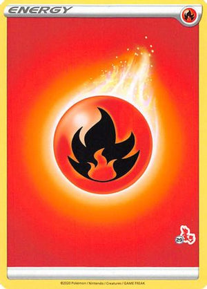 Fire Energy (#29 Cinderace Stamped) - Battle Academy 2022 - Poke-Collect