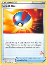 Great Ball - 164/202 (#55 Cinderace Stamped) 164 - Battle Academy 2022 - Poke-Collect
