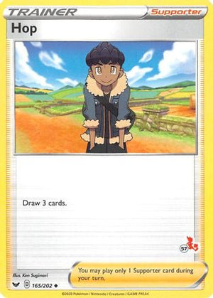 Hop - 165/202 (#57 Cinderace Stamped) 165 - Battle Academy 2022 - Poke-Collect