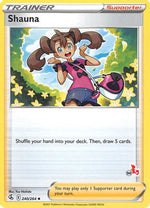 Shauna - 240/264 (#50 Cinderace Stamped) 240 - Battle Academy 2022 - Poke-Collect