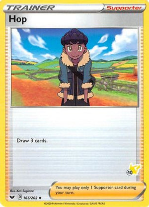 Hop - 165/202 (#42 Pikachu Stamped) 165 - Battle Academy 2022 - Poke-Collect