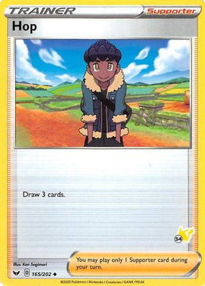 Hop - 165/202 (#54 Pikachu Stamped) 165 - Battle Academy 2022 - Poke-Collect
