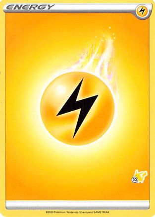 Lightning Energy (#10 Pikachu Stamped) - Battle Academy 2022 - Poke-Collect