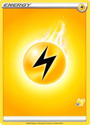 Lightning Energy (#12 Pikachu Stamped) - Battle Academy 2022 - Poke-Collect