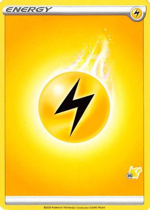 Lightning Energy (#35 Pikachu Stamped) - Battle Academy 2022 - Poke-Collect