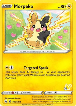 Morpeko - 109/264 (#23 Pikachu Stamped) 109 - Battle Academy 2022 - Poke-Collect