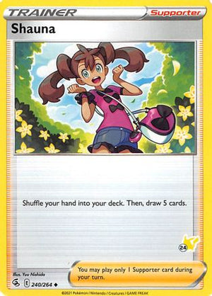 Shauna - 240/264 (#24 Pikachu Stamped) 240 - Battle Academy 2022 - Poke-Collect