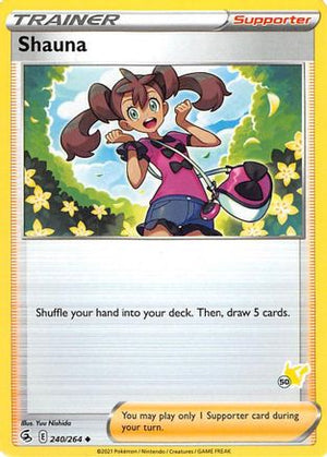 Shauna - 240/264 (#50 Pikachu Stamped) 240 - Battle Academy 2022 - Poke-Collect