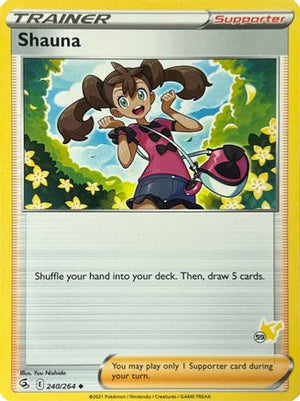 Shauna - 240/264 (#59 Pikachu Stamped) 240 - Battle Academy 2022 - Poke-Collect