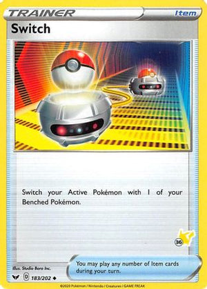 Switch - 183/202 (#36 Pikachu Stamped) 183 - Battle Academy 2022 - Poke-Collect