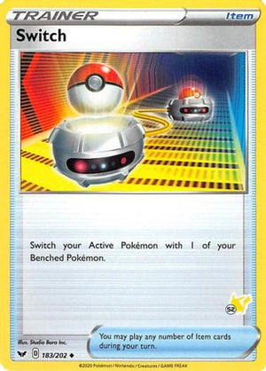 Switch - 183/202 (#52 Pikachu Stamped) 183 - Battle Academy 2022 - Poke-Collect