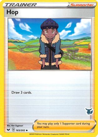Hop - 165/202 (Eevee Stamped) 165 - Battle Academy 2022 - Poke-Collect