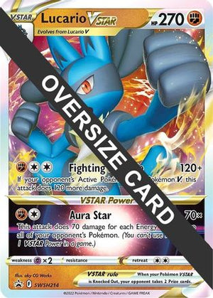 Lucario VSTAR - SWSH214 SWSH214 - Jumbo Cards Holofoil - Poke-Collect