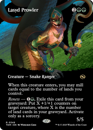 Lasyd Prowler (TDM-348) - Tarkir: Dragonstorm: (Showcase) (Borderless)