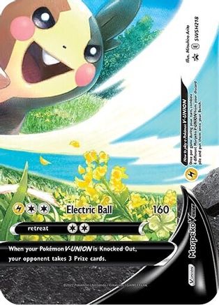 Morpeko V-Union - SWSH218 SWSH218/307 - SWSH Sword & Shield Promo Cards Holofoil - Poke-Collect