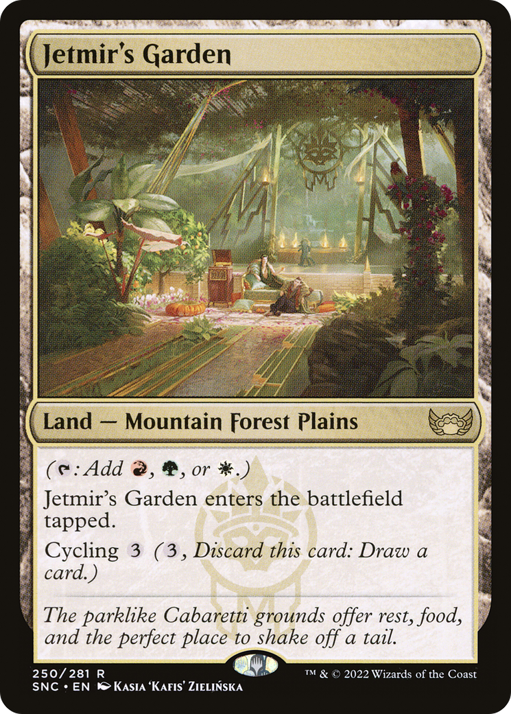 Jetmir's Garden (SNC-250) - Streets of New Capenna Foil