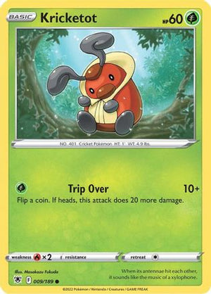 Kricketot 9/189 - SWSH10 Astral Radiance - Poke-Collect