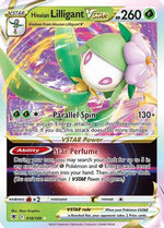 Hisuian Lilligant VSTAR 18/189 - SWSH10 Astral Radiance Holofoil - Poke-Collect