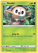 Rowlet 19/189 - SWSH10 Astral Radiance Reverse Holofoil - Poke-Collect