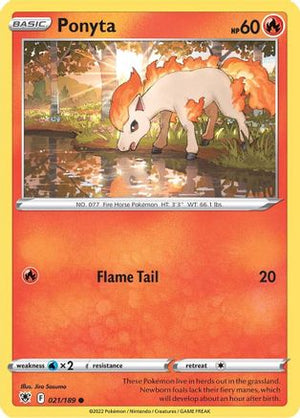 Ponyta 21/189 - Astral Radiance - Poke-Collect