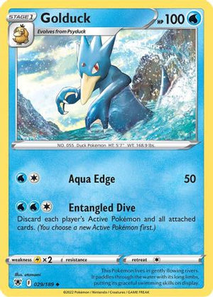 Golduck 29/189 - SWSH10 Astral Radiance - Poke-Collect