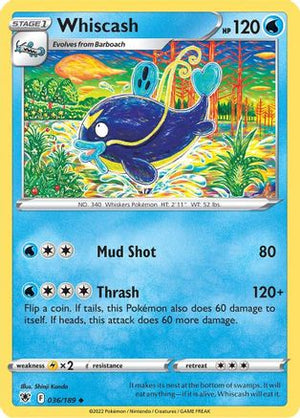 Whiscash 36/189 - Astral Radiance - Poke-Collect