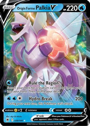 Origin Forme Palkia V 39/189 - SWSH10 Astral Radiance Holofoil - Poke-Collect