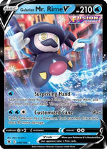 Galarian Mr. Rime V 49/189 - SWSH10 Astral Radiance Holofoil - Poke-Collect