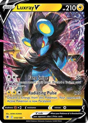 Luxray V 50/189 - Astral Radiance Holofoil - Poke-Collect