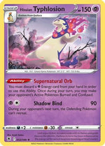 Hisuian Typhlosion 52/189 - SWSH10 Astral Radiance Holofoil - Poke-Collect