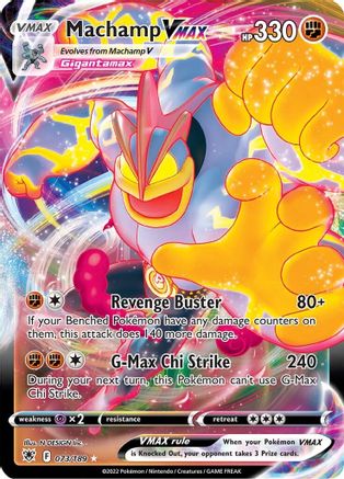 Machamp VMAX 73/189 - Astral Radiance Holofoil - Poke-Collect