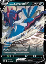 Hisuian Samurott V 101/189 - SWSH10 Astral Radiance Holofoil - Poke-Collect