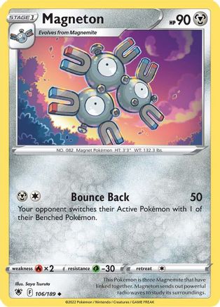 Magneton 106/189 - SWSH10 Astral Radiance - Poke-Collect