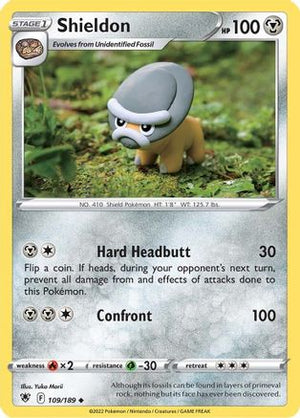 Shieldon 109/189 - Astral Radiance Reverse Holofoil - Poke-Collect