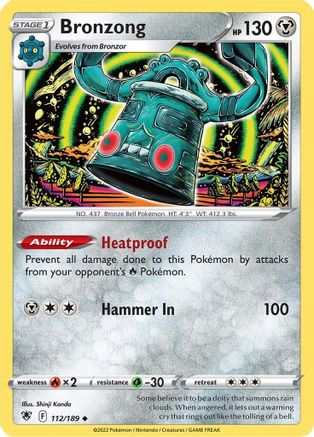 Bronzong 112/189 - SWSH10 Astral Radiance - Poke-Collect