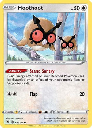 Hoothoot 120/189 - SWSH10 Astral Radiance - Poke-Collect