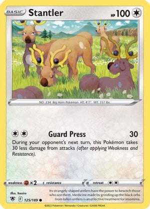 Stantler 125/189 - Astral Radiance Reverse Holofoil - Poke-Collect